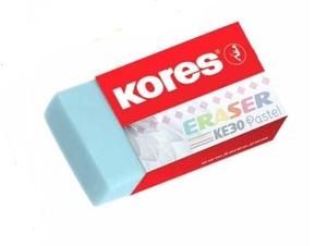 Gumica za brisanje, Kores, plava