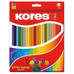 Drvene bojice, Kores, 24/1+šiljilo