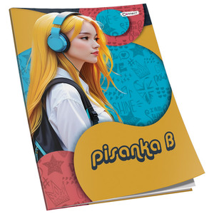 Pisanka B Premium Connect Girl, B5 linije, 16 listova, meki uvez