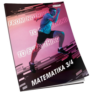 Pisanka matematika za 3 i 4 razred Connect Boy+ Soft, B5 kvadratići, 52 lista, meki uvez