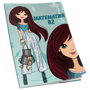 Pisanka matematika za 1 i 2 razred Connect Girl+ Soft, B5 kvadratići, 32 lista, meki uvez