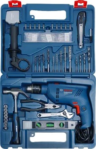 BOSCH Professional udarna bušilica GSB 600 set 100-kom AC + kovčeg