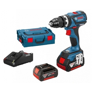 BOSCH Professional udarna bušilica GSB 18 V-EC 2x5.0 Ah + punjač GAL 18V-40