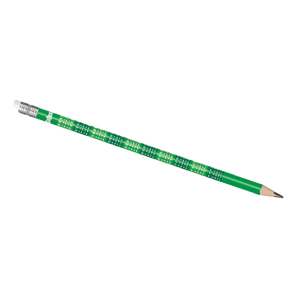 Grafitna olovka, s tablicom množenja, zelena