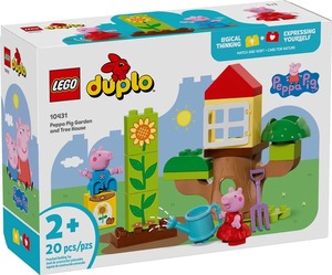 LEGO Vrt i kućica na drvetu Peppe Pig 10431