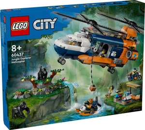 LEGO Helikopter istraživača prašume u bazi 60437