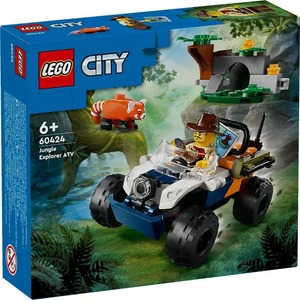 LEGO ATV istraživača prašume s crvenom pandom 60424