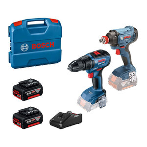 BOSCH Professional set alata GDX 180 LI + GSR 18V-50 + 2x5Ah baterija + kutija za alat