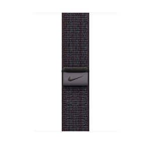 Apple zamjenski remen za Apple Watch 45mm - Black/Blue Nike Sport Loop