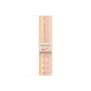 Apple zamjenski remen za Apple Watch 45mm - Starlight/Pink Nike Sport Loop