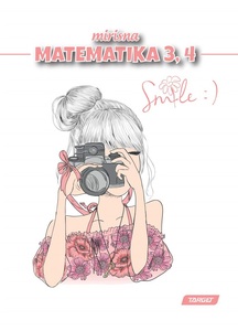 Pisanka matematika 3 i 4, TARGET, B5 kvadratići, 48 listova, meko izdanje