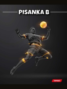 Pisanka B, TARGET Cool, B5 linije, 16 listova, meko izdanje