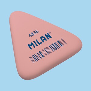 Gumica, MILAN, tanka trokutasta, roza