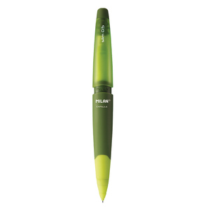 Tehnička olovka  0,5 + gumica, MILAN, CAPSULE SLIM, zelena