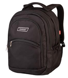 Školski ruksak, ergonomski, 2u1, Target, Curved, Black