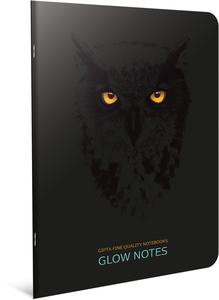 Bilježnica, Glow Notes, A4 kvadratići, 40 listova, meki uvez