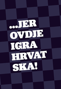 Bilježnica Igraj moja Hrvatska, A4 linije, meki uvez
