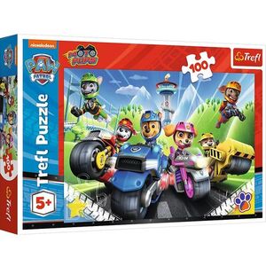 Trefl puzzle Paw Patrol na motorima, 100 kom 16430