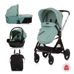 Chipolino kolica 4u1 Elite Pastel Green