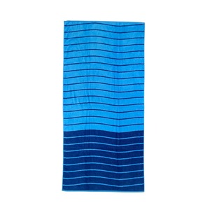 Ručnik za plažu Essenza bath valoviI 70 x 150 cm, plava