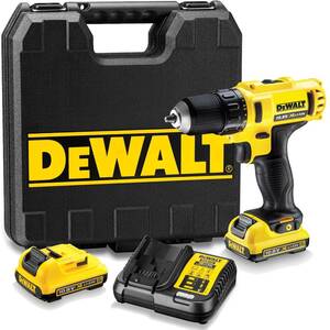 DEWALT akumulatorska bušilica 10,8 V - 2 akumulatora, punjač, kofer - DCD710D2