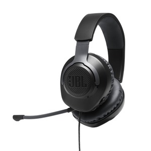 JBL Quantum 100, gaming slušalice, crne