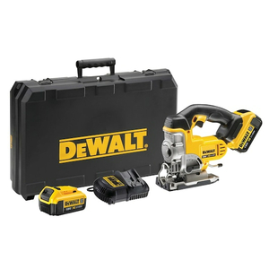 DEWALT akumulatorska ubodna pila 18V 2x4Ah REZ 135/10mm 3000MIN-1, punjač i TSTAK - DCS331M3