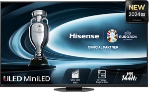 Hisense Mini-LED ULED TV 65" 65U8NQ, 4K Ultra HD, VIDAA OS Smart TV, Mini-LED PRO, Full Array Local Dimming, Hi-View Engine PRO, 144Hz Game mode PRO