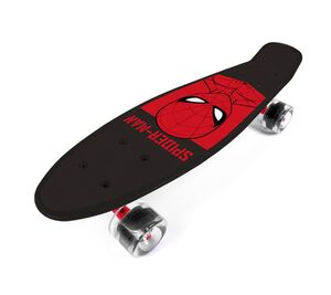 Seven skateboard Spider-Man, crni