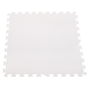 Pjenasta podloga za igru, bijela, 60x60 cm