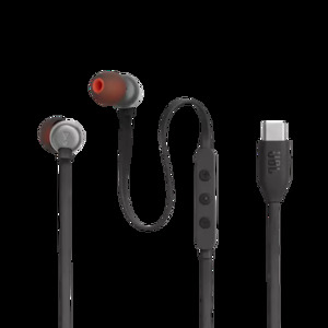 JBL Tune 310C USB-C, In-Ear, žičane slušalice, crna