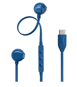 JBL Tune 305C, In-Ear, USB-C, žičane slušalice, plava