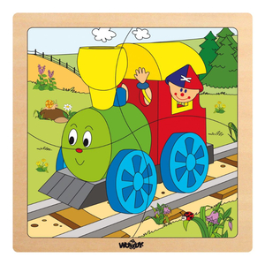 Woodyland drvene puzzle - Vlak