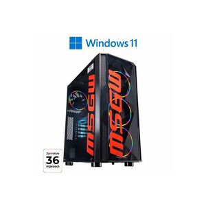 MSGW Gamer i296sg, Intel Core i5-12400F, 16GB RAM, 1TB M.2 SSD, nVidia GeForce RTX 3050, Windows 11 Home, stolno računalo