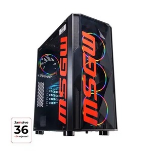 MSG Gamer i350, Intel Core i5-12400F, 16GB RAM, 1TB M.2 SSD, nVidia GeForce RTX 3050, FreeDOS, stolno računalo