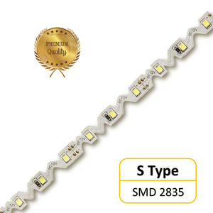 X-LIGHT LED traka S-type SMD2835 60 LED/m, 12W/m 24V topla bijela IP-20 3000K, 1m