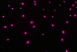 X-LIGHT LED platno Star Sky II, RGB, 2x3m