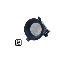 X-LIGHT Hardy LED ugradbena lampa, 18W, topla bijela 3000K, IP-44, crna