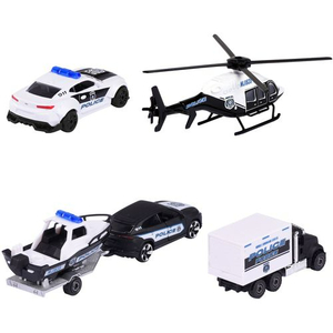 Majorette set 4 policijskih vozila