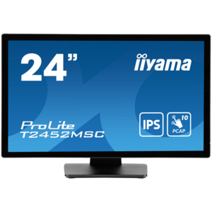 IIYAMA monitor T2452MSC-B1, 24", IPS, FHD, 14ms, HDMI, DP, zvučnici, zaslon na dodir