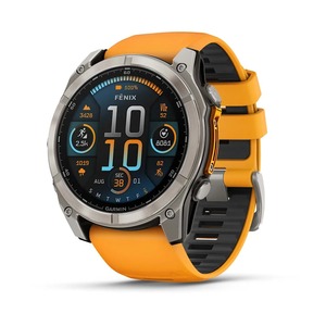 Garmin Fenix 8 Sapphire AMOLED, 51 mm, Spark Orange/Graphite, 010-02905-11, pametni sat