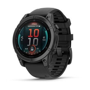 Garmin Fenix E, AMOLED, 47 mm, Slate Gray Steel/Black, 010-03025-01, pametni sat