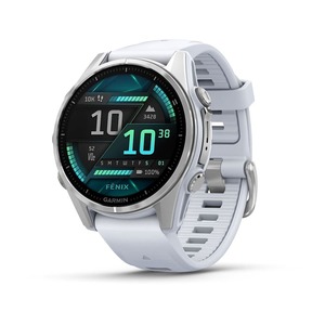 Garmin Fenix 8 AMOLED, 43 mm, Silver/Whitestone, 010-02903-00, pametni sat