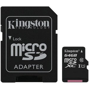 Memorijska kartica Kingston Canvas Select Plus micSDXC 64GB + adapter