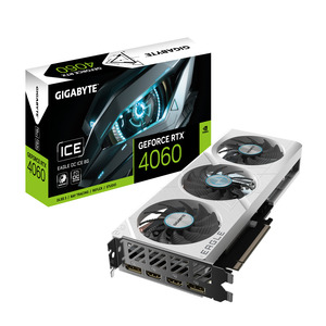 Grafička kartica Gigabyte, nVidia GeForce RTX 4060 Eagle OC ICE 8GB GDDR6, PCIe 4.0, 2x DisplayPort, 2xHDMI (GV-N4060EAGLEOC ICE-8GD)