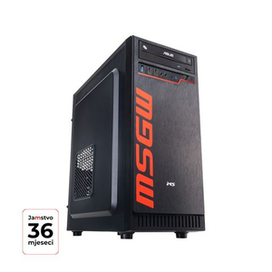 MSG Basic R5 a101, AMD Ryzen 5 5500GT, 8GB RAM, 500GB M.2 SSD, AMD Radeon Graphics, FreeDOS, stolno računalo