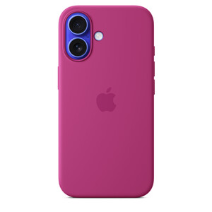 Apple iPhone 16 Silicone Case s MagSafe, Fuchsia (myy53zm/a)