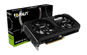 Grafička kartica Palit, nVidia GeForce RTX 4060 Infinity 2 8GB GDDR6, PCIe 4.0, 3x DisplayPort, 1x HDMI (NE64060019P1-1070L)