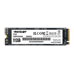 SSD 512GB Patriot P320 M.2 NVMe (P320P512GM28)