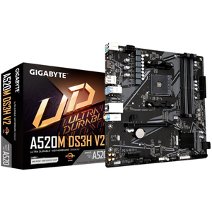 Matična ploča Gigabyte GA-A520M-DS3H V2, AMD A520, AM4, Matx